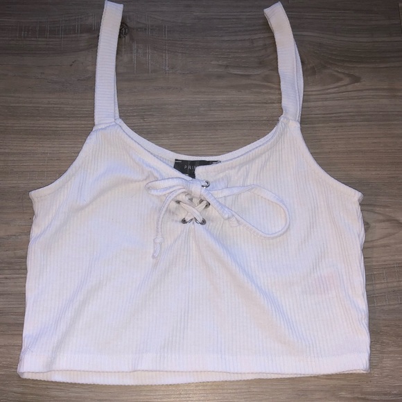 Primark Tops - 🌸 Lace up Crop Top